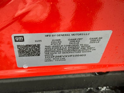 2027 Chevrolet Bolt RS