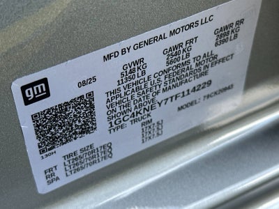 2026 Chevrolet Silverado 2500 HD LT