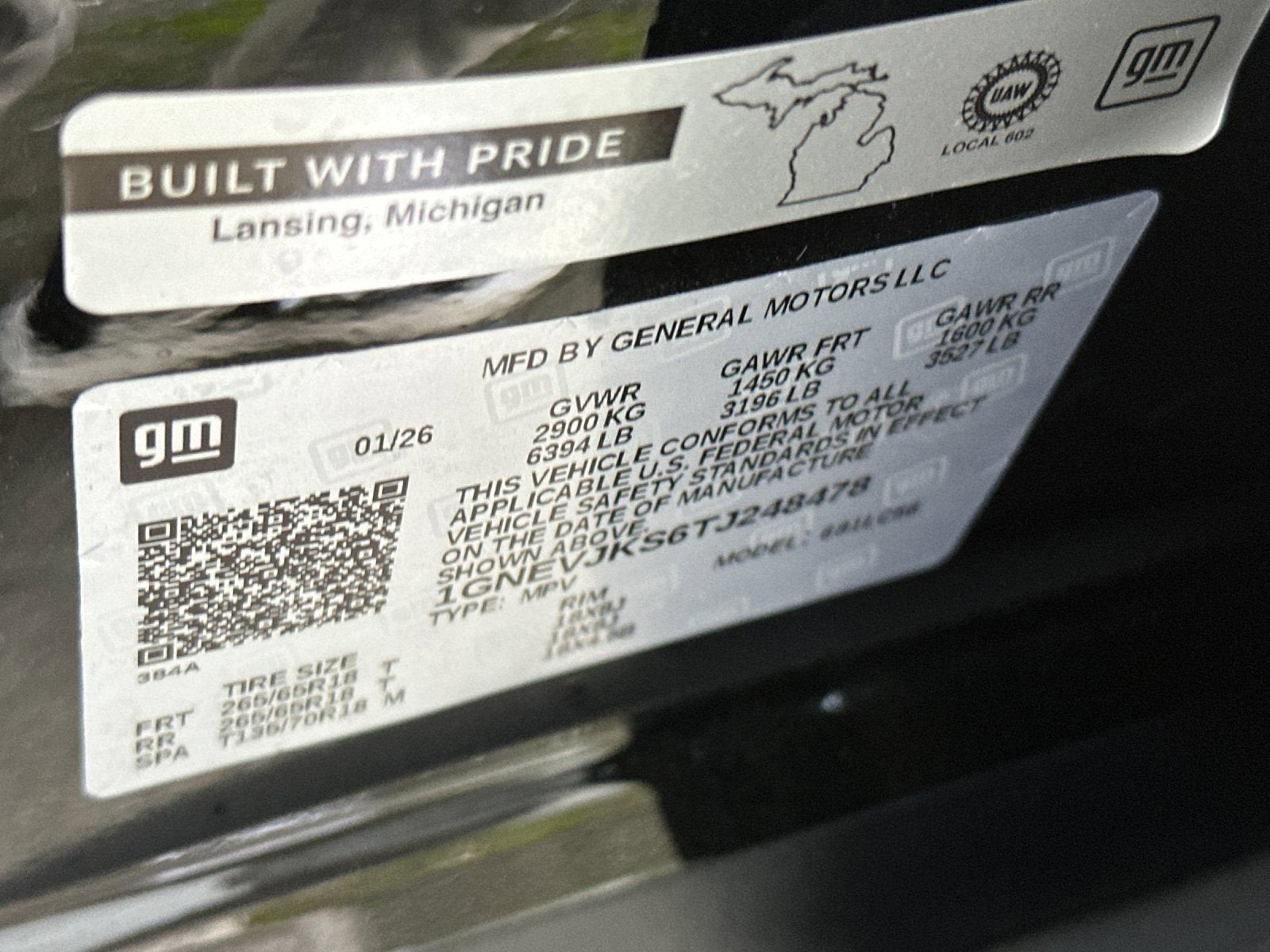 2026 Chevrolet Traverse Z71