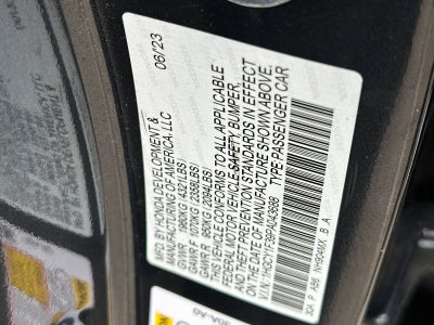 2023 Honda Accord Sedan EX