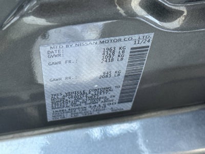 2025 Nissan Altima SV