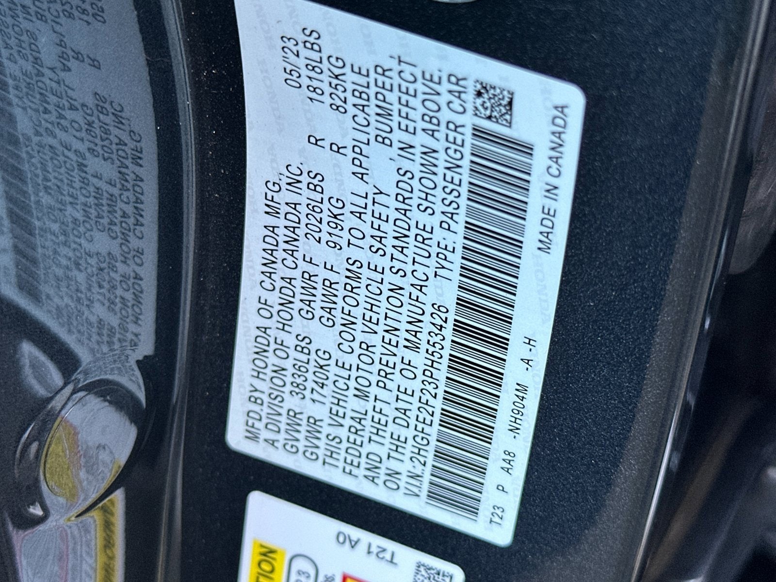 2023 Honda Civic Sedan LX