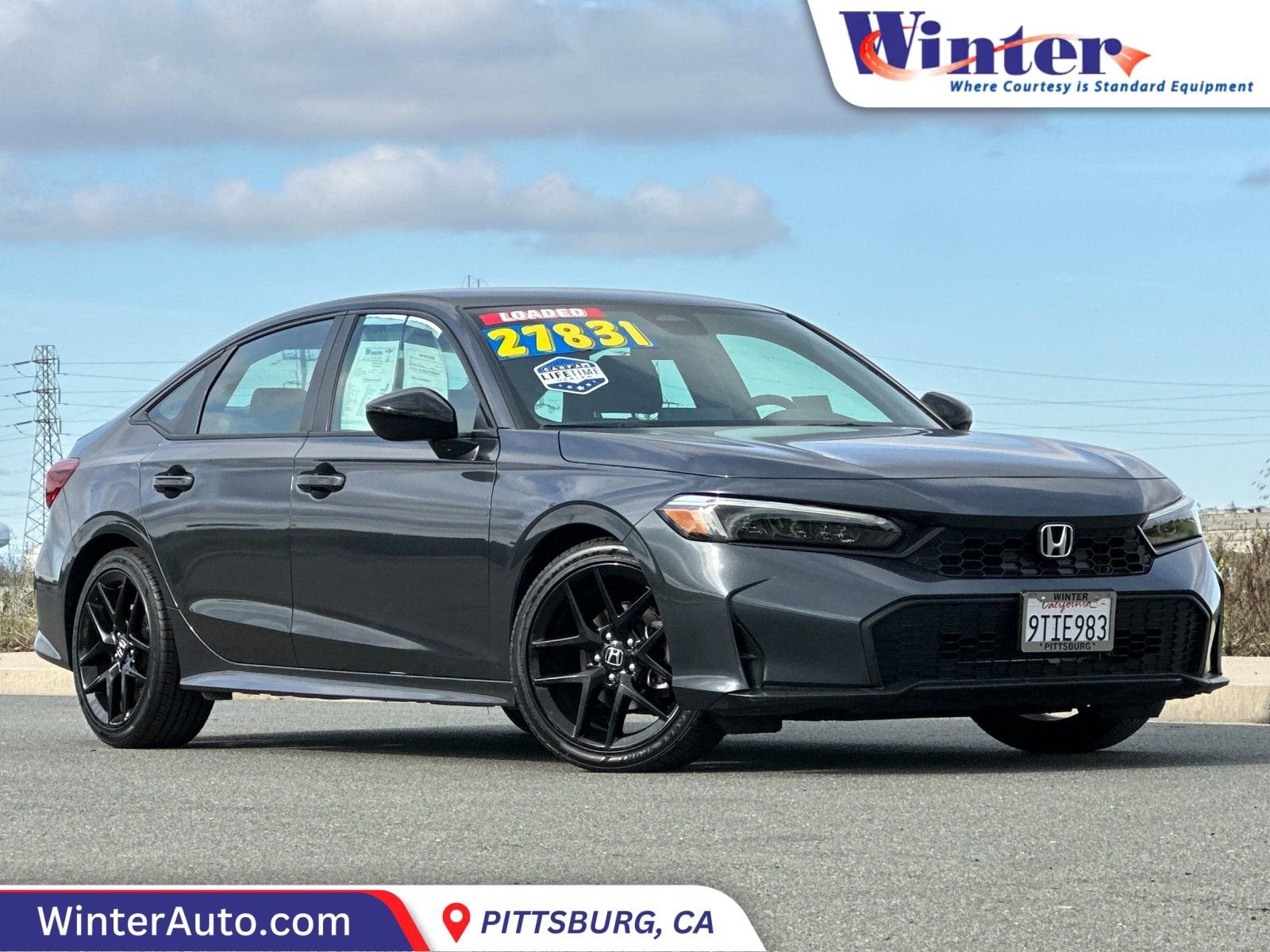 2025 Honda Civic Sedan Sport