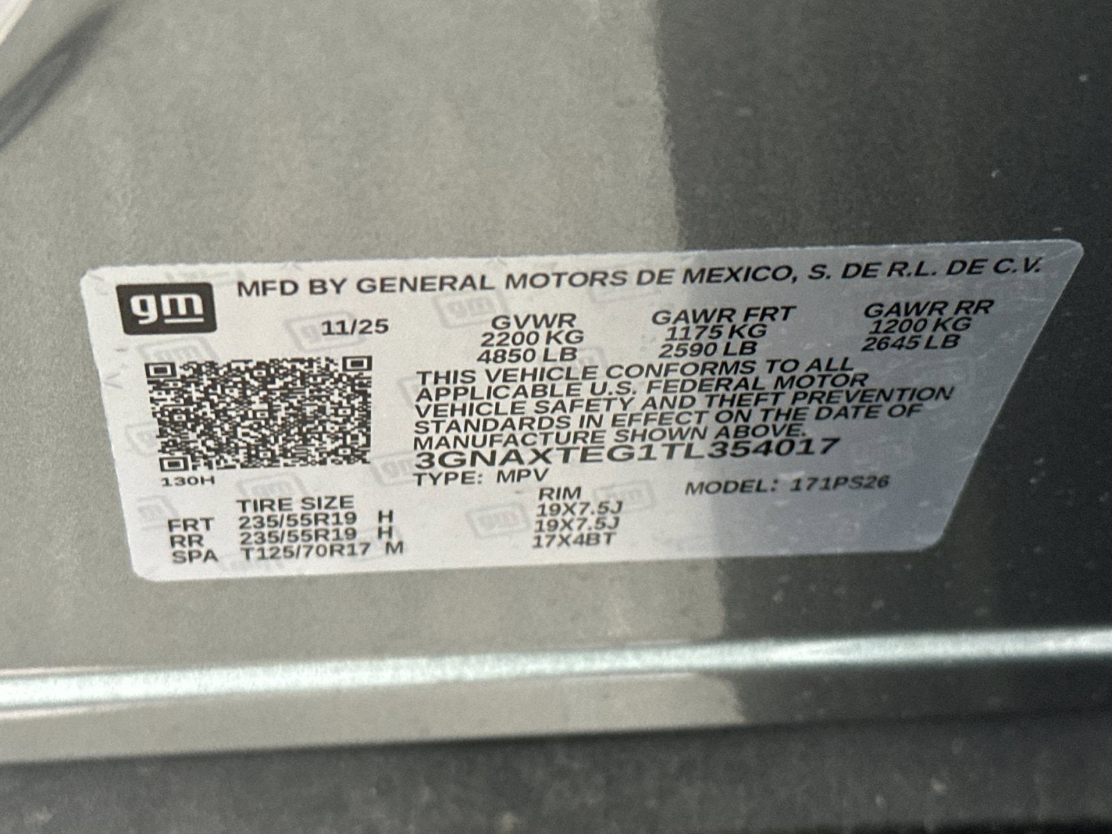 2026 Chevrolet Equinox RS