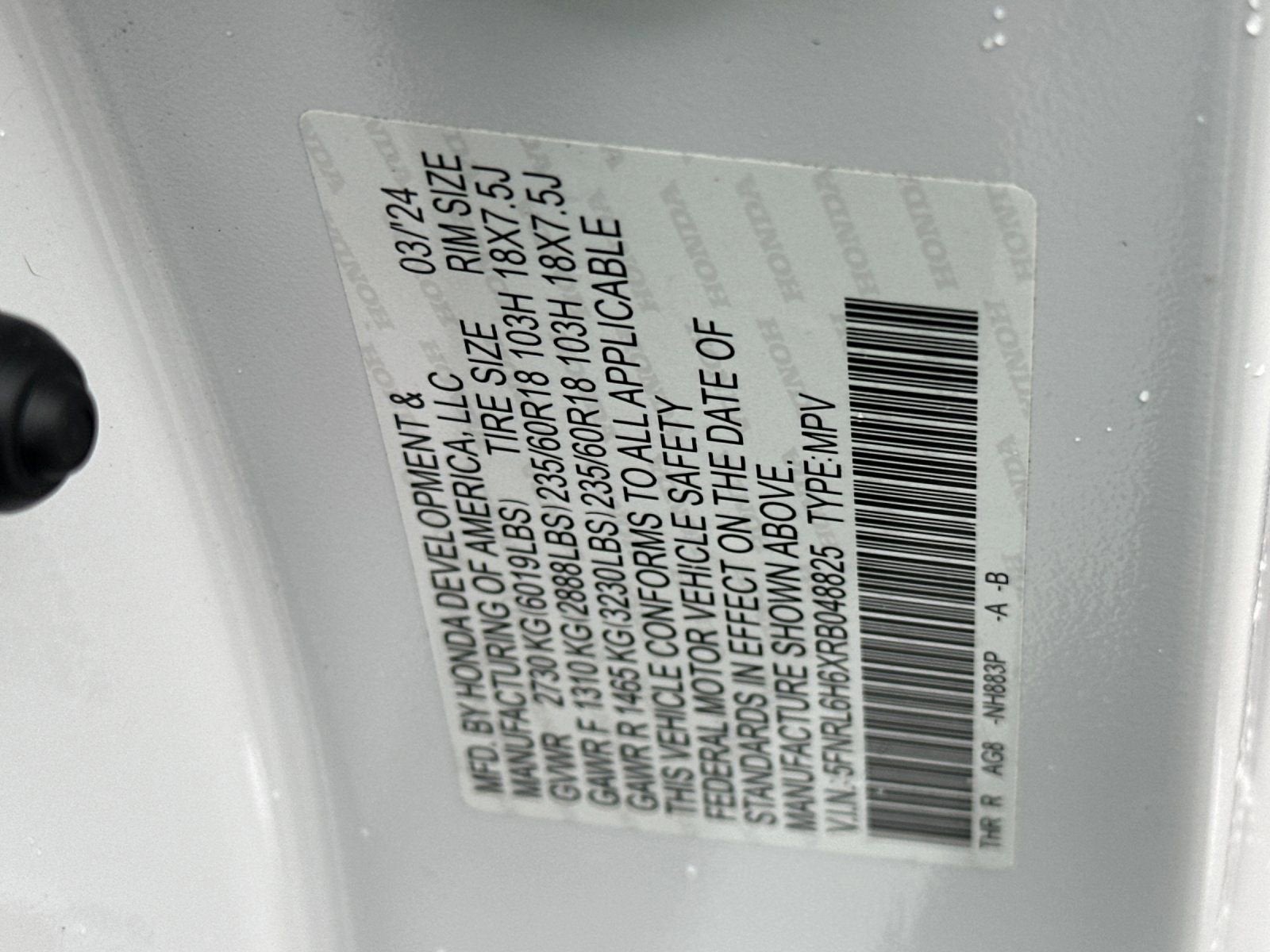 2024 Honda Odyssey EX-L