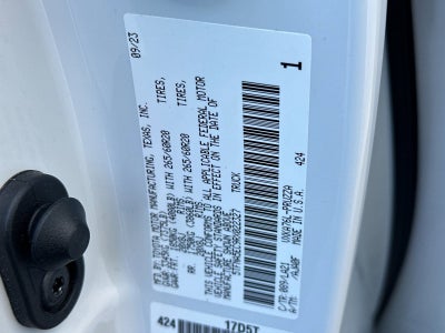 2024 Toyota Tundra 4WD Platinum