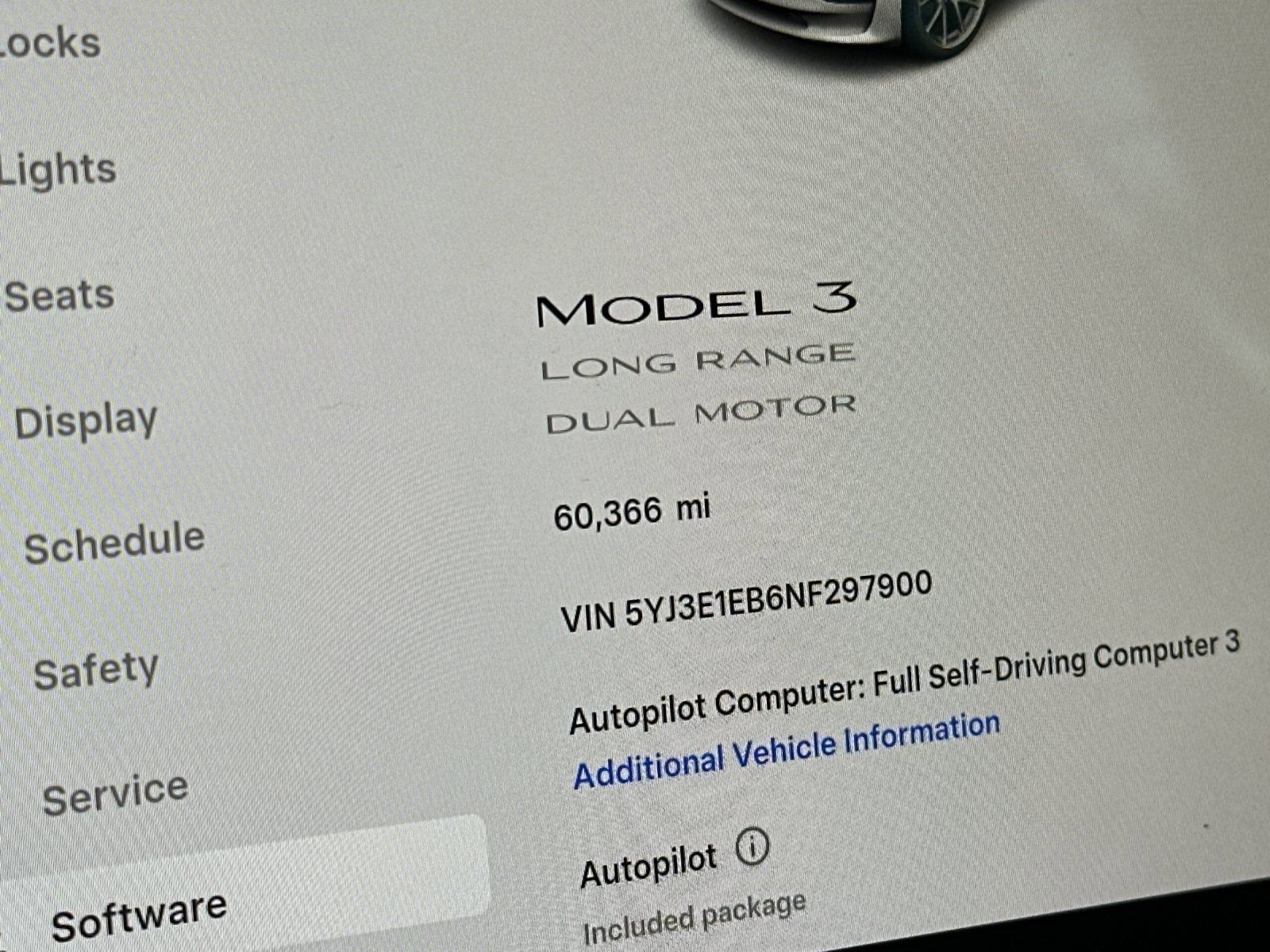 2022 Tesla Model 3 Long Range