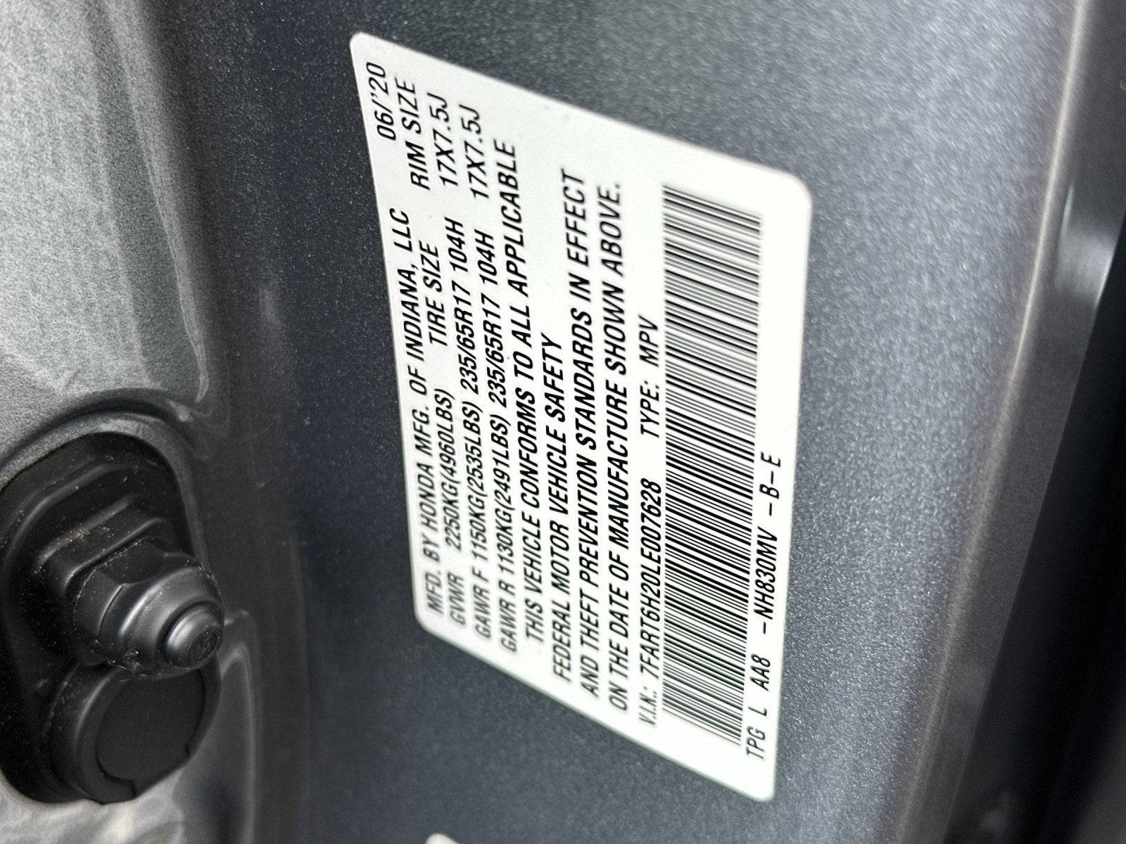 2020 Honda CR-V Hybrid LX