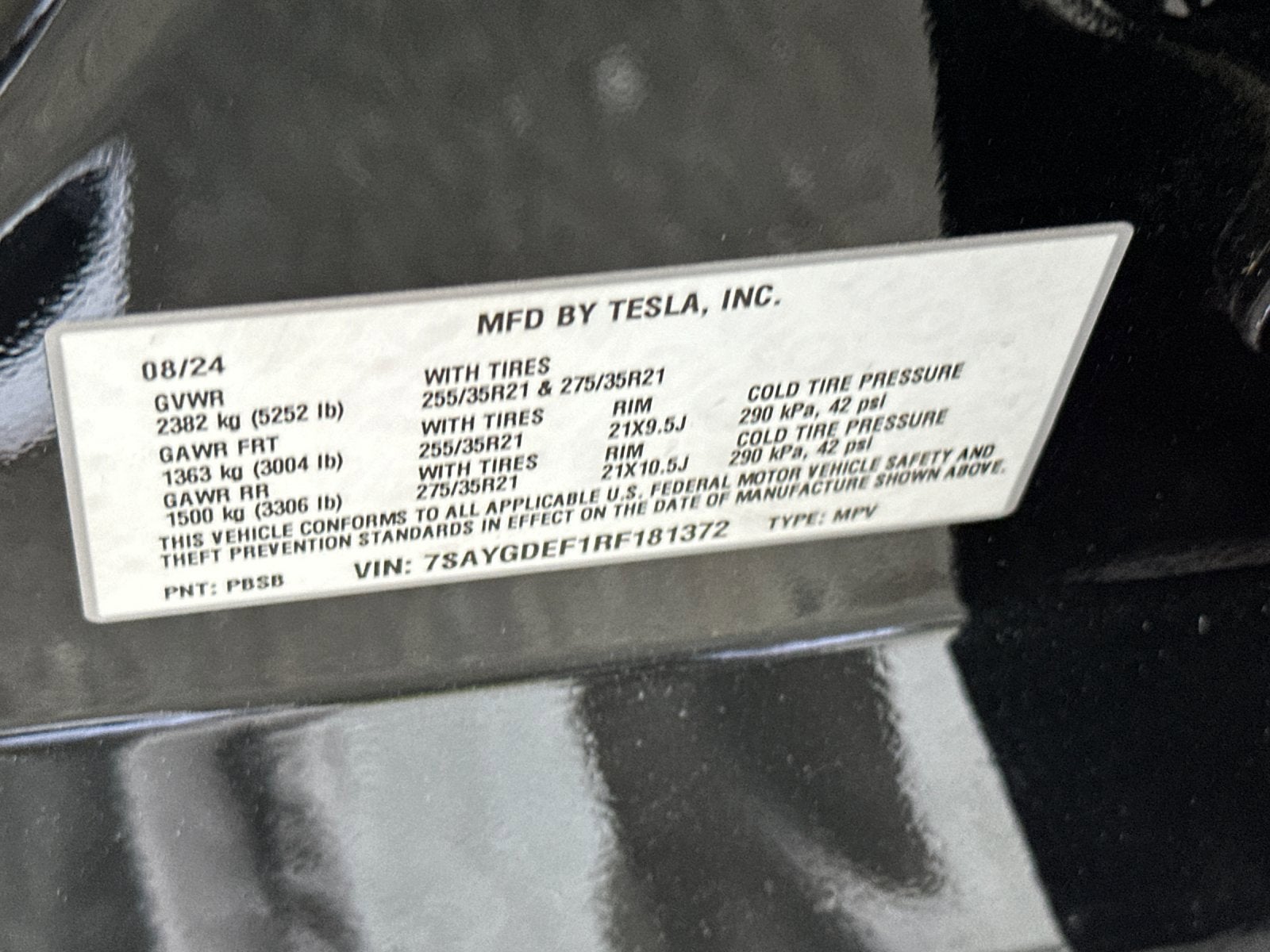 2024 Tesla Model Y Performance