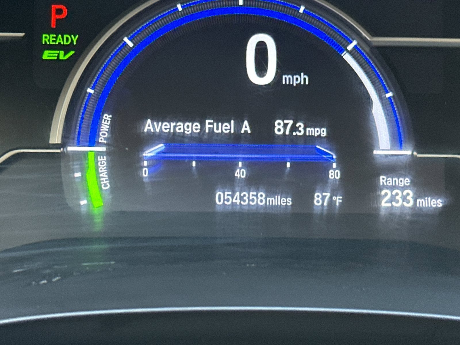 2019 Honda Clarity Plug-In Hybrid NA