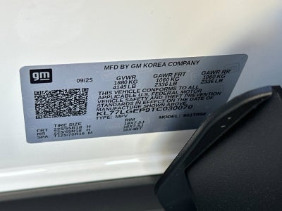 2026 Chevrolet Trax 1RS