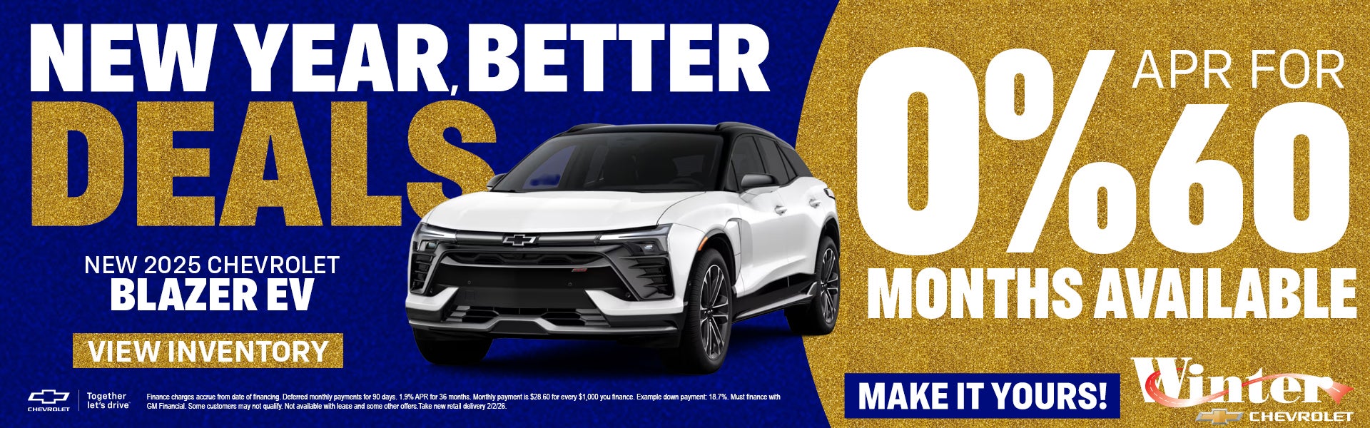 NEW 2025 CHEVROLET BLAZER EV