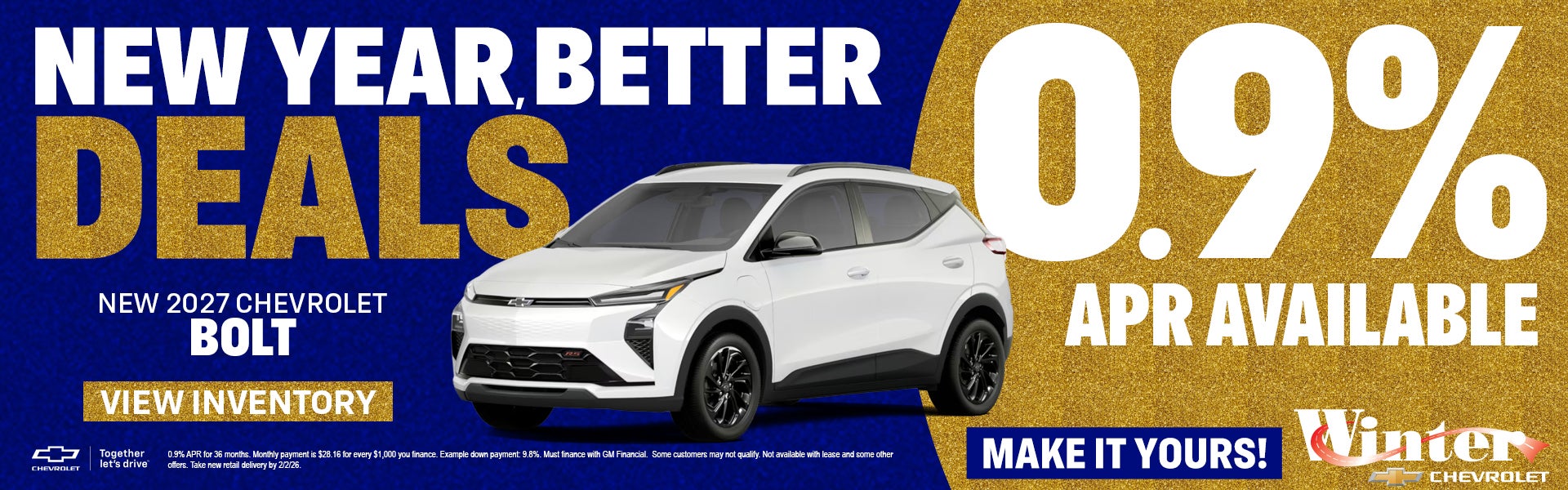 NEW 2027 CHEVROLET BOLT